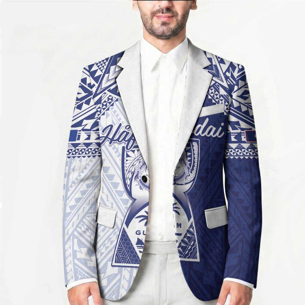 Personalised Northern Mariana Islands And Guam Blazer Latte Stone With Tribal Pattern LT05 - Polynesian Pride