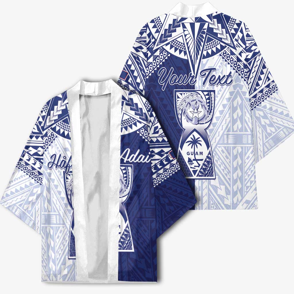 Personalised Northern Mariana Islands And Guam Kimono Latte Stone With Tribal Pattern LT05 - Polynesian Pride