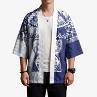 Personalised Northern Mariana Islands And Guam Kimono Latte Stone With Tribal Pattern LT05 - Polynesian Pride