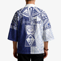 Personalised Northern Mariana Islands And Guam Kimono Latte Stone With Tribal Pattern LT05 - Polynesian Pride