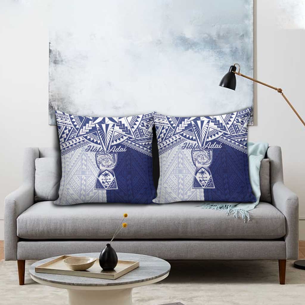 Northern Mariana Islands And Guam Pillow Cover Latte Stone With Tribal Pattern LT05 - Polynesian Pride
