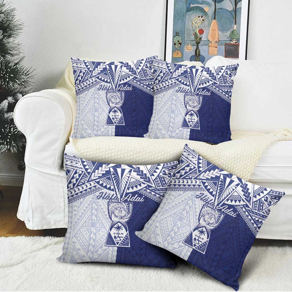 Northern Mariana Islands And Guam Pillow Cover Latte Stone With Tribal Pattern LT05 - Polynesian Pride