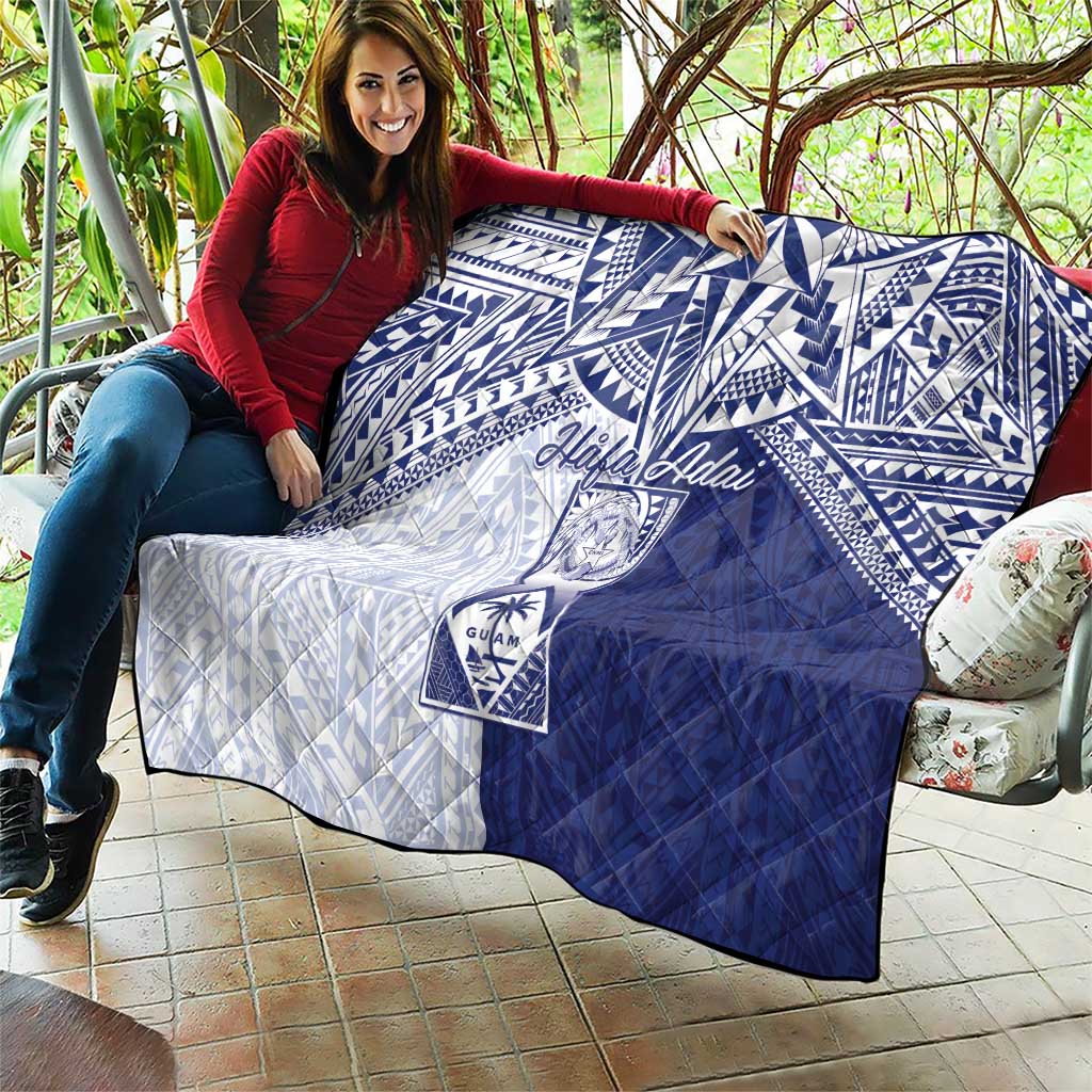 Northern Mariana Islands And Guam Quilt Latte Stone With Tribal Pattern LT05 - Polynesian Pride