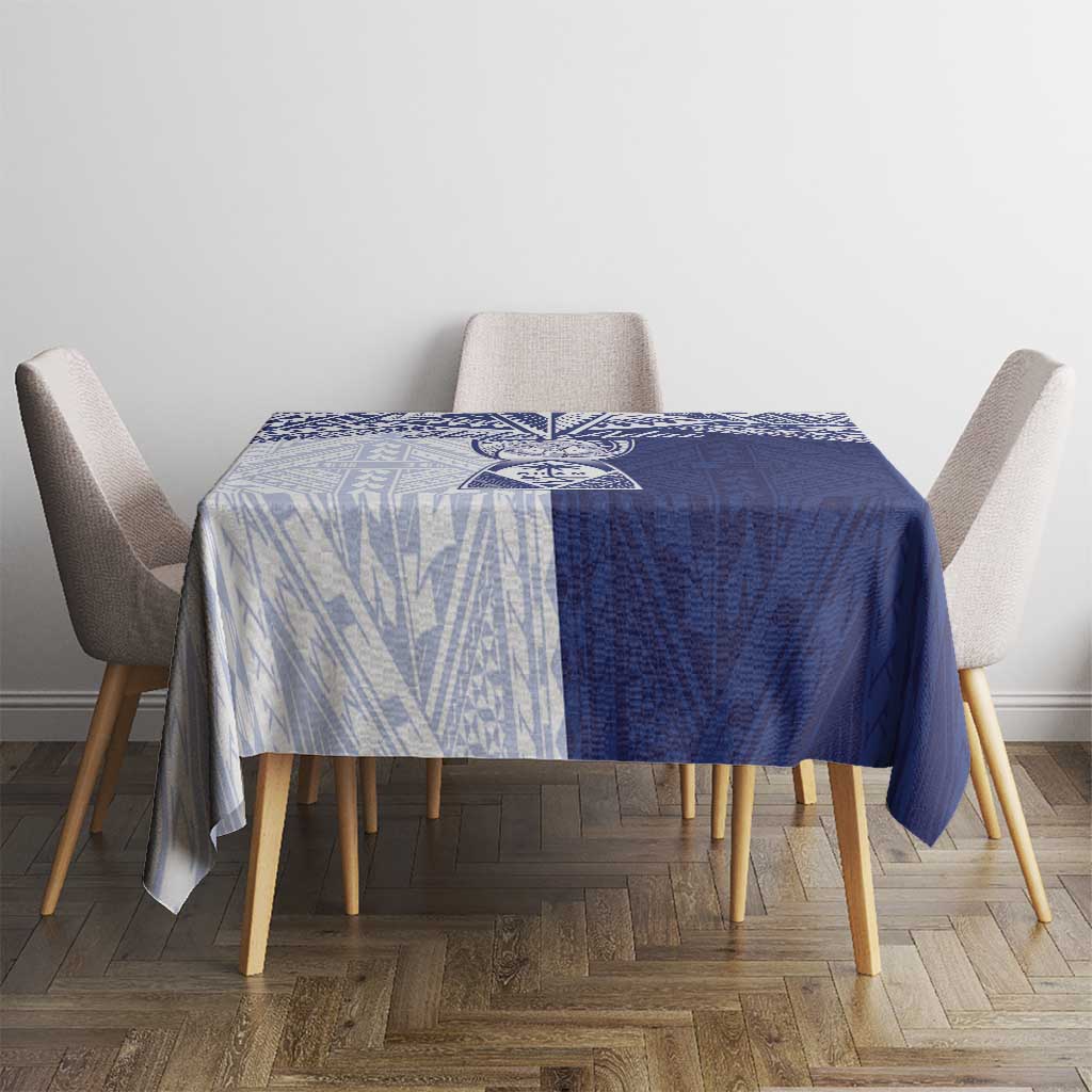Northern Mariana Islands And Guam Tablecloth Latte Stone With Tribal Pattern LT05 - Polynesian Pride