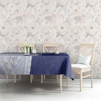 Northern Mariana Islands And Guam Tablecloth Latte Stone With Tribal Pattern LT05 - Polynesian Pride