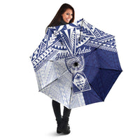 Northern Mariana Islands And Guam Umbrella Latte Stone With Tribal Pattern LT05 - Polynesian Pride