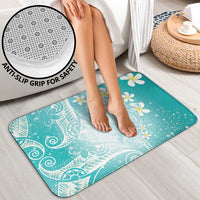 Polynesian Jellyfish Bathroom Set With Plumeria Teal LT05 - Polynesian Pride