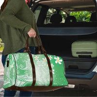 Polynesian Jellyfish Travel Bag With Plumeria Green LT05 - Polynesian Pride