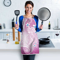 Polynesian Jellyfish Apron With Plumeria Pink LT05 - Polynesian Pride