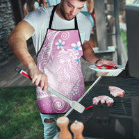 Polynesian Jellyfish Apron With Plumeria Pink LT05 - Polynesian Pride