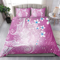 Polynesian Jellyfish Bedding Set With Plumeria Pink LT05 - Polynesian Pride