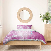Polynesian Jellyfish Bedding Set With Plumeria Pink LT05 - Polynesian Pride