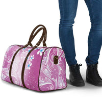 Polynesian Jellyfish Travel Bag With Plumeria Pink LT05 - Polynesian Pride