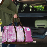 Polynesian Jellyfish Travel Bag With Plumeria Pink LT05 - Polynesian Pride