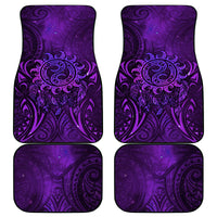 New Zealand Dream Catcher Car Mats Maori Koru Pattern Purple Version LT05 - Polynesian Pride