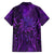 New Zealand Dream Catcher Family Matching Long Sleeve Bodycon Dress and Hawaiian Shirt Maori Koru Pattern Purple Version