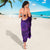 New Zealand Dream Catcher Sarong Maori Koru Pattern Purple Version
