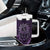 New Zealand Dream Catcher Tumbler With Handle Maori Koru Pattern Purple Version