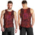 New Zealand Dream Catcher Men Tank Top Maori Koru Pattern Red Version