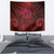 New Zealand Dream Catcher Tapestry Maori Koru Pattern Red Version