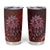 New Zealand Dream Catcher Tumbler Cup Maori Koru Pattern Red Version