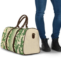 Hawaii Pua Kenikeni Lei Travel Bag With Lau Maia Green LT05 - Polynesian Pride