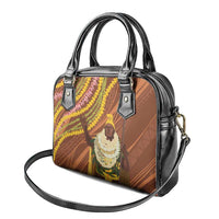 Hawaii King Kamehameha Shoulder Handbag Hawaiian Kakau Pattern With Leis LT05 - Polynesian Pride