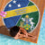 Solomon Islands Independence Day Beach Blanket With Coat Of Arms