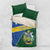 Solomon Islands Independence Day Bedding Set With Coat Of Arms