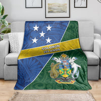 Solomon Islands Independence Day Blanket With Coat Of Arms