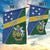 Solomon Islands Independence Day Garden Flag With Coat Of Arms