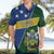 Personalised Solomon Islands Independence Day Hawaiian Shirt With Coat Of Arms