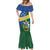 Personalised Solomon Islands Independence Day Mermaid Dress With Coat Of Arms