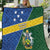 Solomon Islands Independence Day Quilt With Coat Of Arms