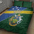 Solomon Islands Independence Day Quilt Bed Set With Coat Of Arms