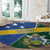 Solomon Islands Independence Day Round Carpet With Coat Of Arms