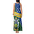 Personalised Solomon Islands Independence Day Tank Maxi Dress With Coat Of Arms