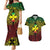 Personalised Wallis and Futuna Territory Day Couples Matching Mermaid Dress and Hawaiian Shirt Polynesian Pattern Simple Style