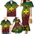 Personalised Wallis and Futuna Territory Day Family Matching Mermaid Dress and Hawaiian Shirt Polynesian Pattern Simple Style