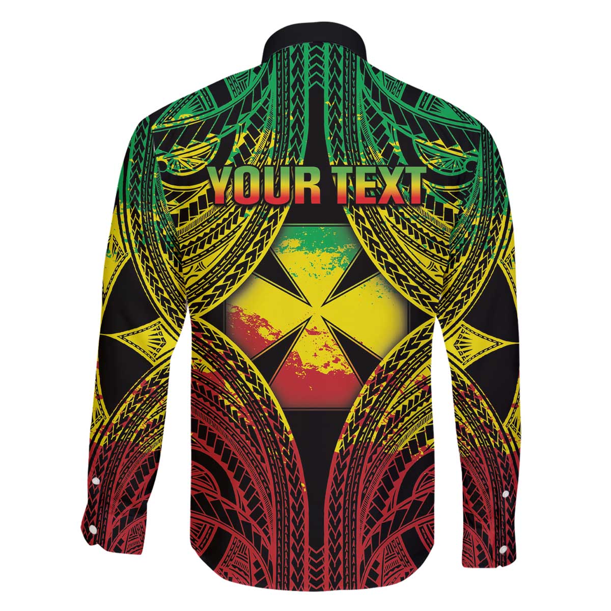 Personalised Wallis and Futuna Territory Day Family Matching Off Shoulder Short Dress and Hawaiian Shirt Polynesian Pattern Simple Style