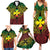Personalised Wallis and Futuna Territory Day Family Matching Summer Maxi Dress and Hawaiian Shirt Polynesian Pattern Simple Style