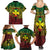 Personalised Wallis and Futuna Territory Day Family Matching Summer Maxi Dress and Hawaiian Shirt Polynesian Pattern Simple Style