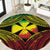 Wallis and Futuna Territory Day Round Carpet Polynesian Pattern Simple Style