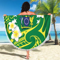 Cook Islands Happy Constitution Day Beach Blanket Pattern Tribal Art LT05 - Polynesian Pride