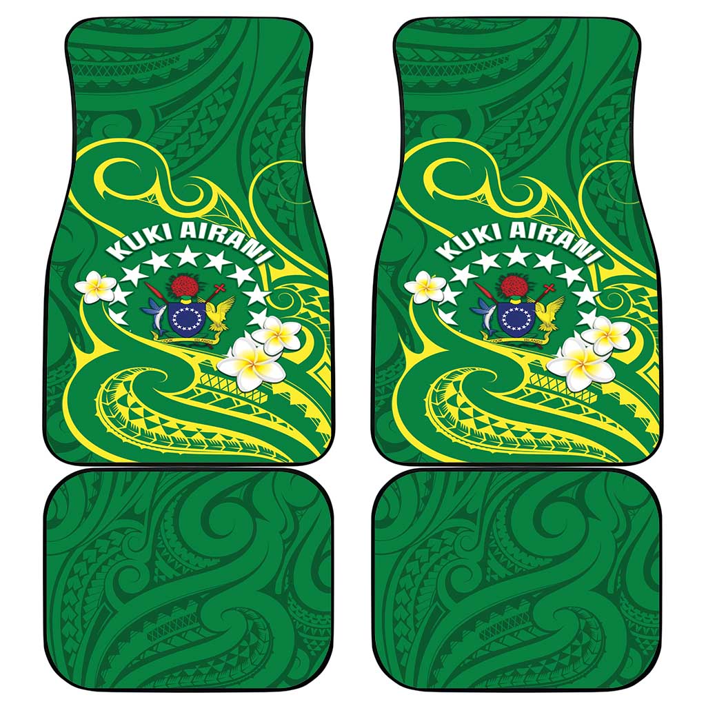 Cook Islands Happy Constitution Day Car Mats Pattern Tribal Art LT05 - Polynesian Pride