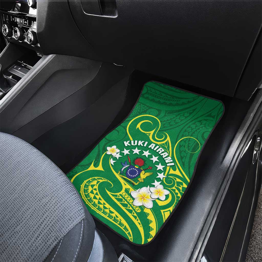 Cook Islands Happy Constitution Day Car Mats Pattern Tribal Art LT05 - Polynesian Pride