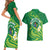 Cook Islands Happy Constitution Day Couples Matching Short Sleeve Bodycon Dress and Hawaiian Shirt Pattern Tribal Art