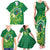 Cook Islands Happy Constitution Day Family Matching Tank Maxi Dress and Hawaiian Shirt Pattern Tribal Art