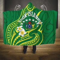 Cook Islands Happy Constitution Day Hooded Blanket Pattern Tribal Art LT05 - Polynesian Pride