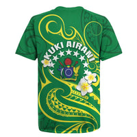 Cook Islands Happy Constitution Day Rugby Jersey Pattern Tribal Art LT05 - Polynesian Pride